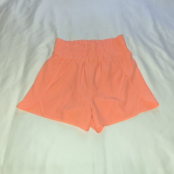 new in Pants - New In Vibrant Coral Athletic Shorts for Women Size Large